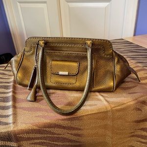 Tod’s Handbag Gold Leather